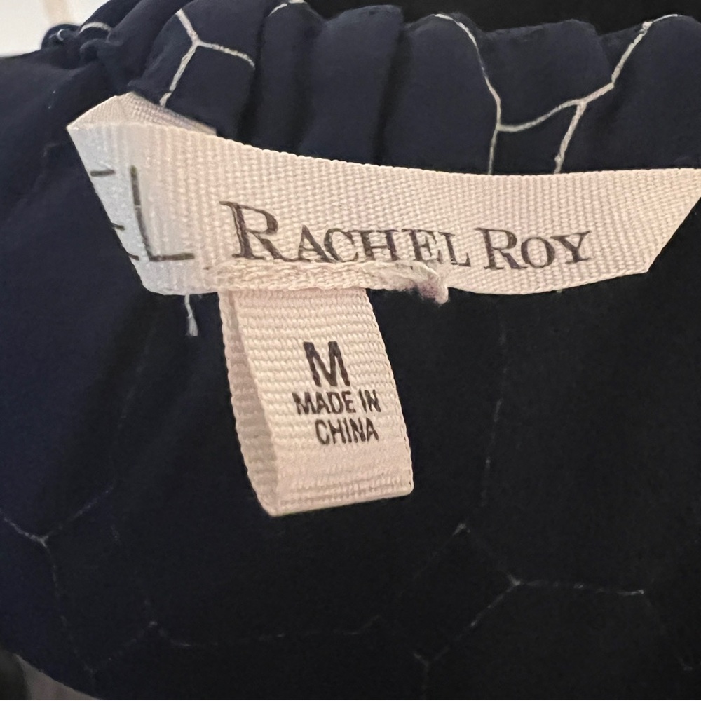 Rachel Roy Geometric Colorblock Dress - Picture 7 of 8